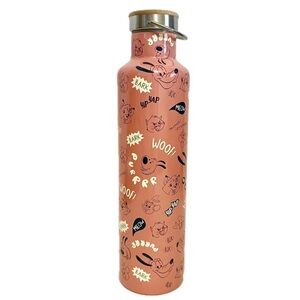 Disney Parks Critter Chaos Stainless Steel Water Bottle Meeko Pluto 34 Oz NEW